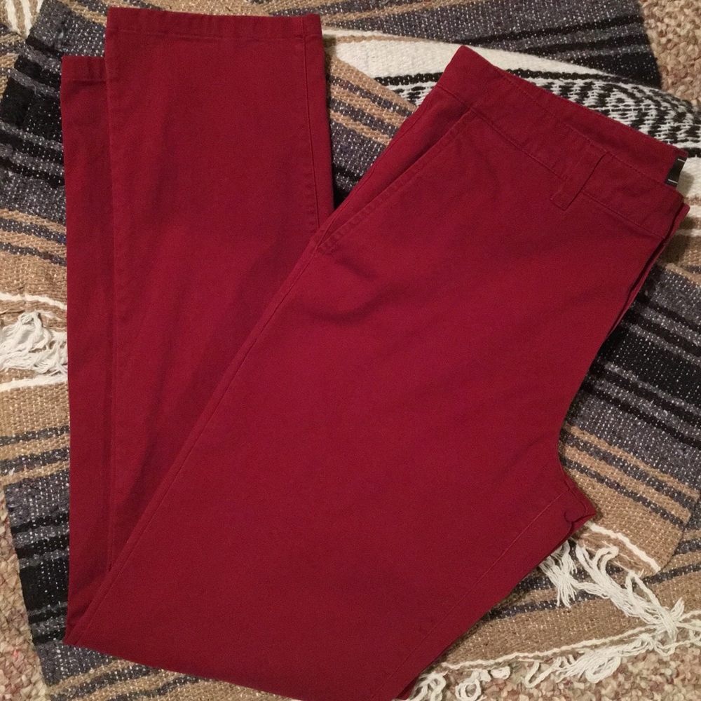 Forever21 Men’s Red Chinos